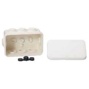 Boite de dérivation Schneider Mureva Box - IP55 + embouts 105x65x55 blanc