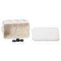 Boite de dérivation Schneider Mureva Box - IP55 + embouts 105x65x55 blanc
