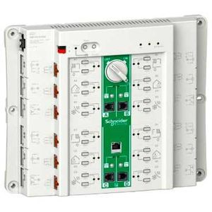 KNX Roombox, filaire, 4 éclairages TOR, 4 volets-roulants, 4 CVC