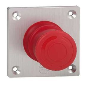 Harmony soufflet rouge - pour bouton-poussoir d'arrêt d'urgence - Ø22