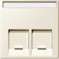 M-Plan Sable, enjoliveur prise RJ45 double