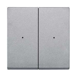 Enjoliveur pour poussoir double M-Plan, aluminium