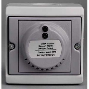 Detecteur gaz Methane gris
