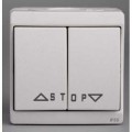 Cde volet roulant autom. Blanc