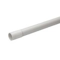Mureva tube - conduit - tuliped ends - grey - 2 m - Ø32 mm