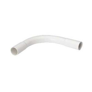 Mureva tube - bend - white - Ø16 mm
