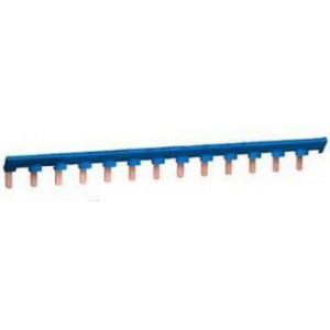 Schneider DuoLine XP Bar'clic peigne de neutre, bleu, 13 modules, 26 pas de 9 mm