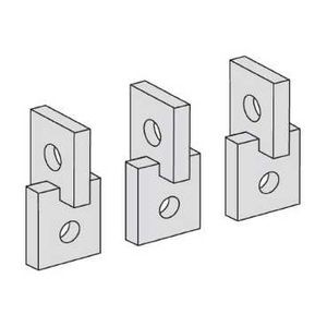 Plages sur chant (lot de 3p) pour ns400 - ns630n/h/l - Schneider Electric - 32486