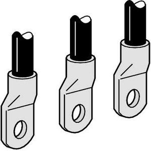 4 cosses à  sertir pour câble cuivre 300mm2 et 3 séparateurs phases - ns400..630 - Schneider Electric - 32503