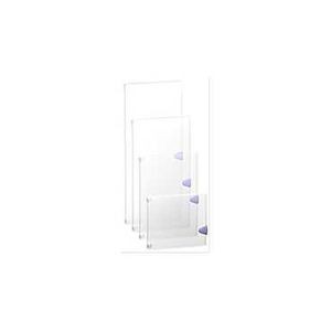Opale porte transparente pour coffret saillie 4 rangées