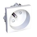 Schneider Altira Prise de courant 2P+T Rotoclip - blanc polaire - Schneider Electric - ALB44212