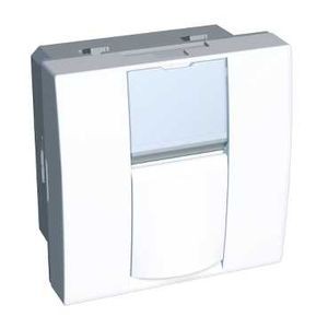 Schneider Altira Prise RJ45 S-one cat6A FTP - blanc polaire
