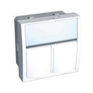 Schneider Altira enjoliveur double infra+ - blanc polaire