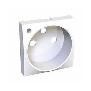 Schneider Altira enjoliveur 2P+T rotatif lumineux blanc - Schneider Electric - ALB45097