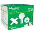 Schneider Wiser pack chauffage électrique : contrôleur + 2 actionneurs chauffage électrique + thermostat