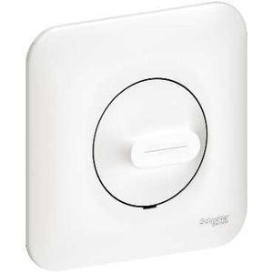 Schneider Ovalis variateur va et vient Rot Résistive/Capacitive 20-315 VA à griffes avec plaque - Schneider Electric - S265515