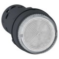 Harmony bouton poussoir lumineux - Ø22 - LED incolore - à accrochage - 1F - 24v