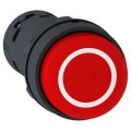 Harmony bouton-poussoir dépassant - Ø22 - rouge -1O -Blanc O