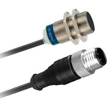 DETECTEUR INDUCTIF XS6 CYLINDRIQUE DIA18 SN 8 MM CONN 7-8IEME U78  DEPORTE 150MM