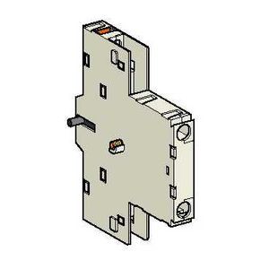 contact auxiliaire 2 F avancés à l ouverture plus 2 bornes de reprises - Schneider Electric - GV3A06