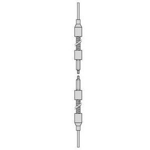 fibre optique pour amplificateur verre 1 m portée 200 mm