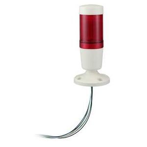 1 STAGE 220 V, LED, RED, WITH PLASTIC F