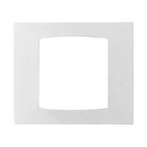 plaque blanche pour barrettes simple Alvaïs - Schneider Electric - ALB84200