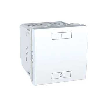 Schneider Unica RF Blanc combiné ON/OFF relais 2 ou 4 boutons