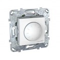 Schneider Unica Blanc variateur rotatif 40 à 1000 W/VA 2 modules
