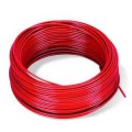 CABLE GALVANISE ROUGE D 5 MM L 70,5 M PO