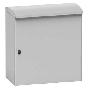 Coffret S3D HD Outdoor 800x600x300mm ral7035 IP66 IK10 toit+serrure d bar