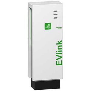 Evlink borne de recharge parking 1xT3 Borne sur pied 22kW - Schneider Electric - EVF1S22P03