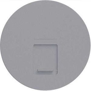 Enjoliveur Prise RJ45 Odace Schneider Electric - Aluminium