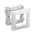 OptiLine 70 - supports d'appareillage à équiper - pour 1 poste 45 x 45 mm