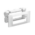 OptiLine 70 - supports d'appareillage à équiper - pour 2 postes 45 x 45 mm