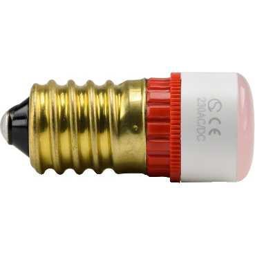 Voyant Neon E14 230vca Ro Uge