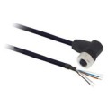 Prolongateur Pvc, Femelle M12 Coude, 5 C