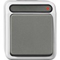 Aqs - Bouton Poussoir Gri S