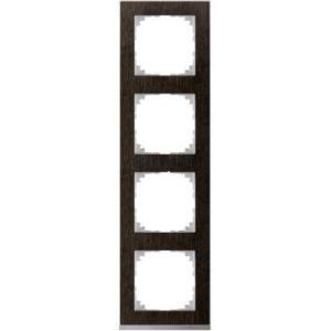 M-pure Decor Cadre Quadru Ple Wenge
