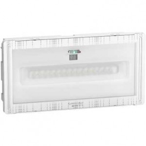 Bloc de Secours Ambiance LED SATI IP42 Exiway Smart Schneider – avec Report de Défaut