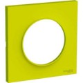 Plaque verte chartreuse Schneider Odace Styl 1 poste