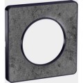 Schneider Odace Touch Plaque Pierre Galet Avec Liseré Anthracite 1 Poste