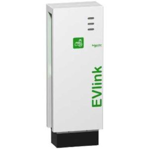 Evlink Pkg - Borne Sur Pied 7kw 1xt2 Avec Shutter 