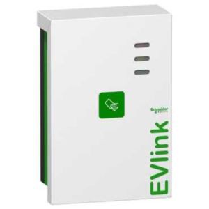 Evlink Pkg - Borne Murale 22kw 1xt2 Avec Shutter Rfid