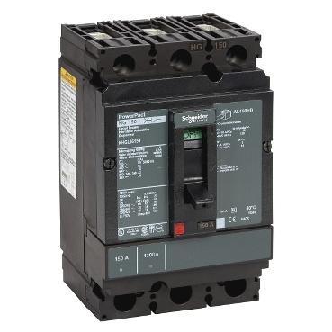 Powerpact H - Disjoncteur 250a - Avec Bornes - 35ka - Tmd - 150a - 3p 3d
