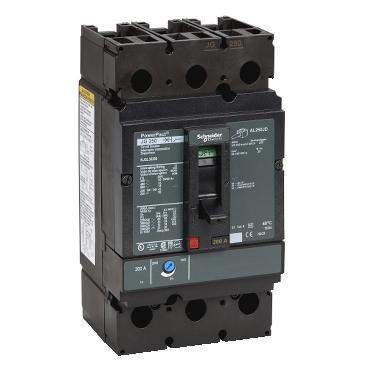 Powerpact J - Disjoncteur 250a - Avec Bornes - 35ka - Tmd - 225 A - 3p 3d
