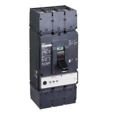 Powerpact L - Disjoncteur 600a - Avec Bornes - 100ka Micrologic 5.3e 600a 3p 3d