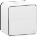 Interrupteur Va-et-Vient blanc Mureva Styl Schneider Electric - Complet - En saillie - IP55 - IK08 - Connexion Automatique