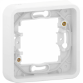 Cadre Blanc 1 Poste Mureva Styl Schneider Electric – Encastré - IP55 - IK08