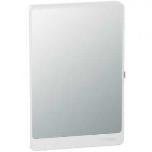 Resi9 - Porte Touch Miroir Coffret 13 modules - 3 rangées